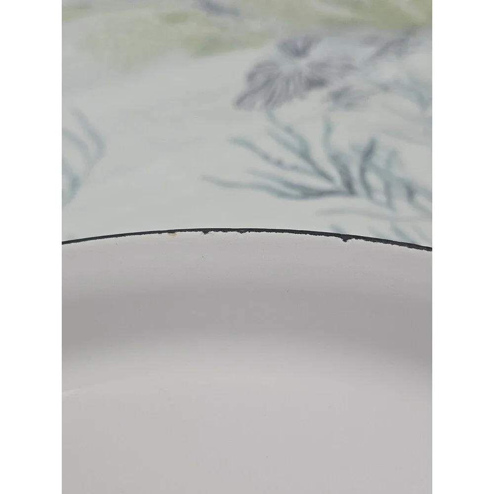 Dansk Paella Pan 10” White Kobenstyle Designs France Cookware